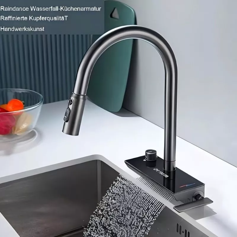 Waterfall Two-Button Faucet